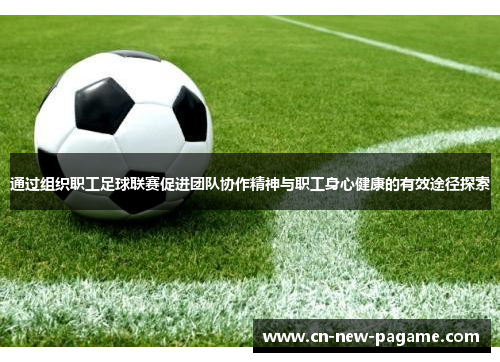 通过组织职工足球联赛促进团队协作精神与职工身心健康的有效途径探索